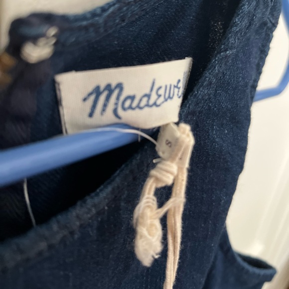 Madewell NWT tank with embroidered hem size small - Picture 3 of 5